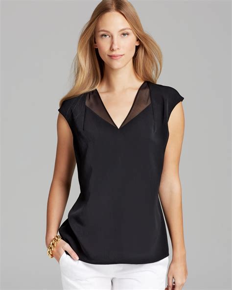 Calvin Klein v neck top